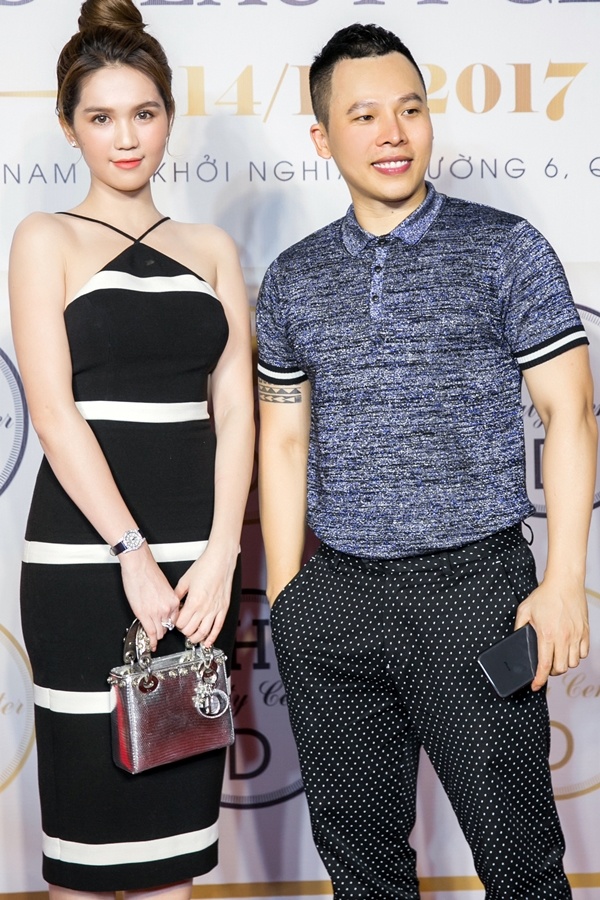 Ngọc Trinh, Hoa hậu Siêu quốc gia 2017 diện đầm tôn dáng